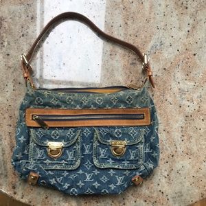 Authentic Louis Vuitton Monogram Denim handbag